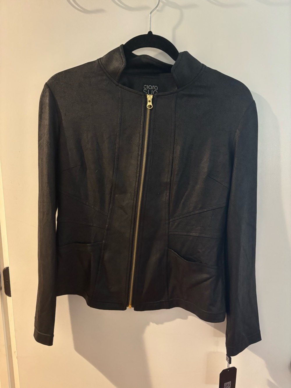 Clara Sun Woo Liquid Leather Jacket